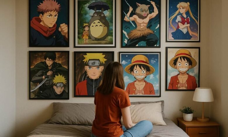 How to decorate your room with anime posters