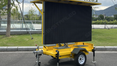 P38 Solar VMS Display: A Smart Solution for Mobile Traffic Management
